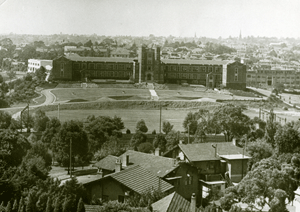 View of MHS from Darling Street  c.1930s