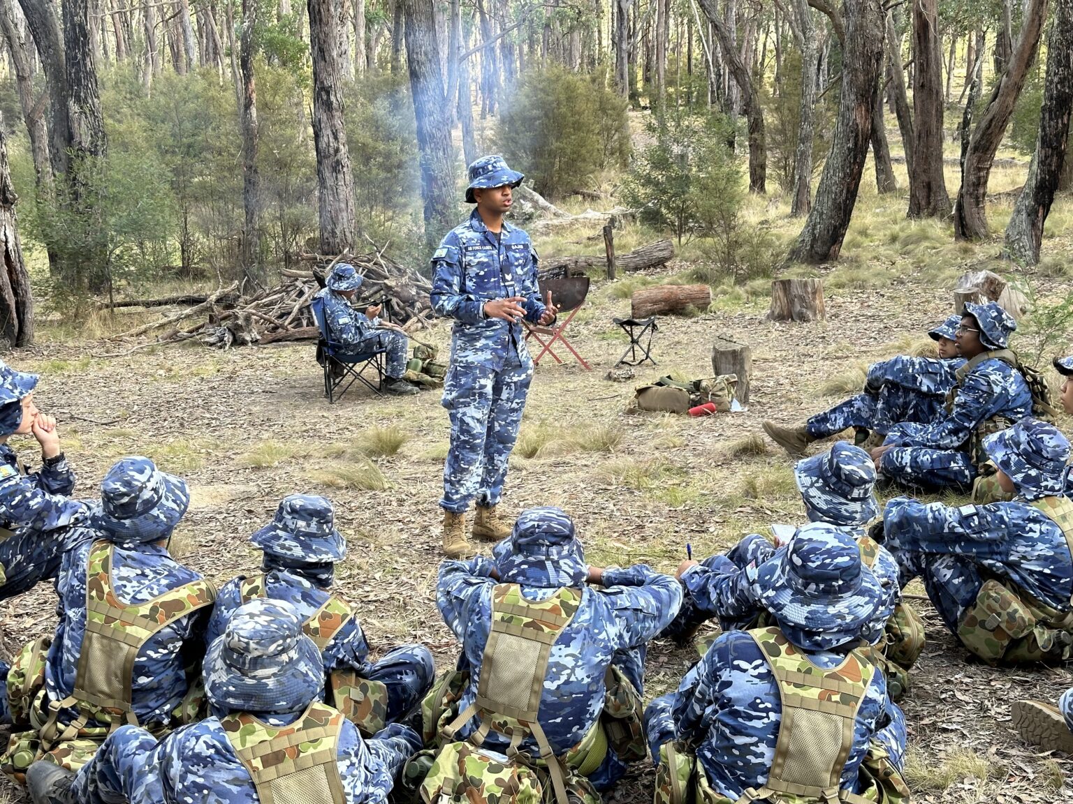 Air Force Cadets Summer Bivouac - Melbourne High School